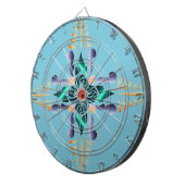 Floral Dartbord (Voorkant Rechts)