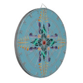 Floral Dartbord (Voorkant Links)