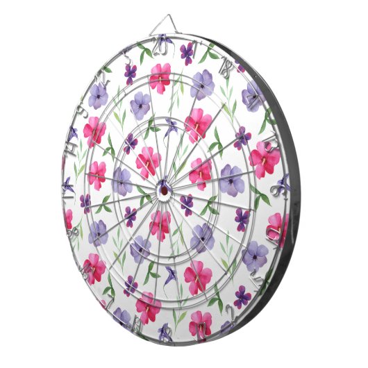 Floral Dartbord (Voorkant Rechts)