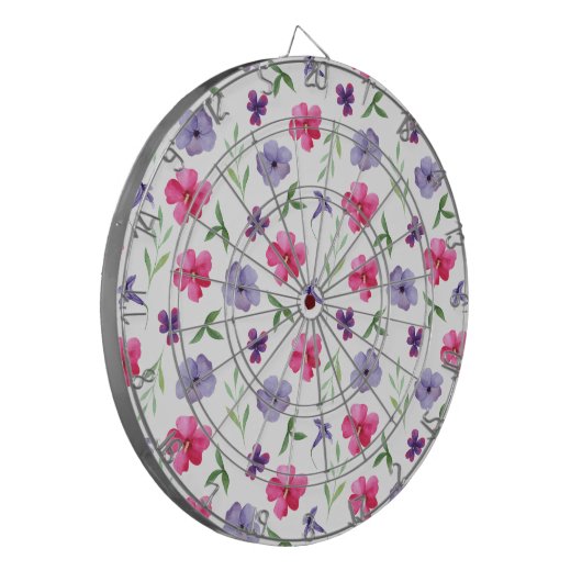 Floral Dartbord (Voorkant Links)