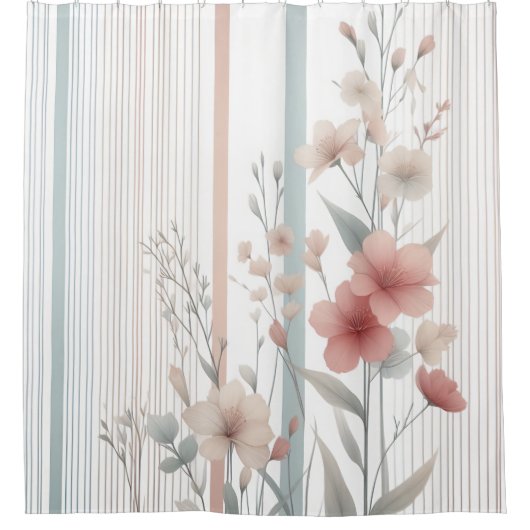 Floral Daydream Douchegordijn (Voorkant)