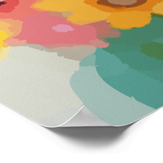 Floral Daydream Portrait Poster (Hoek)