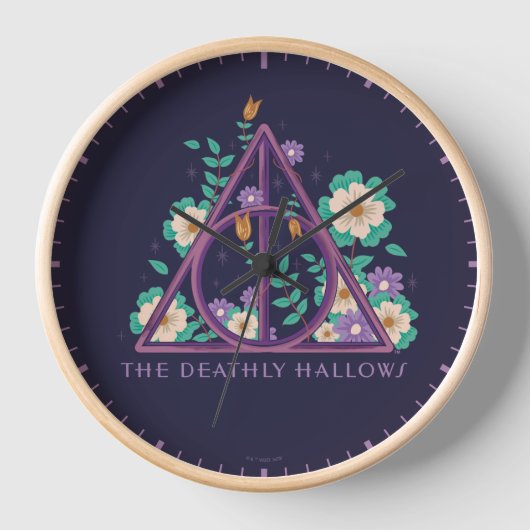 Floral Deathly Hallows Graphic (Voorkant)