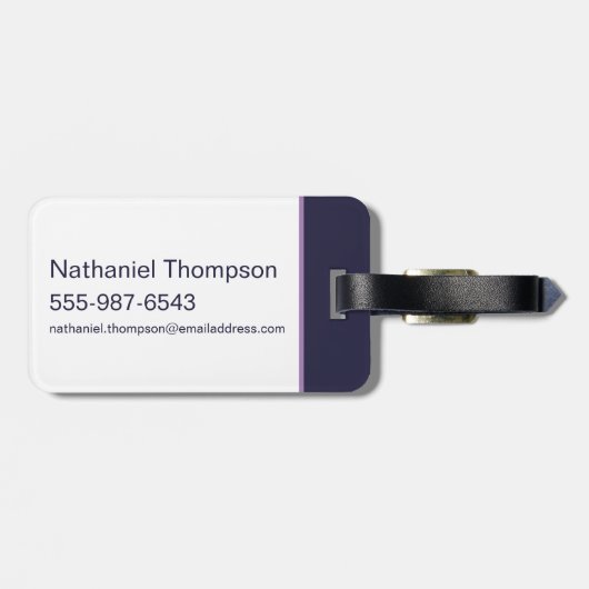 Floral Deathly Hallows Graphic Bagagelabel (Achterkant horizontaal)