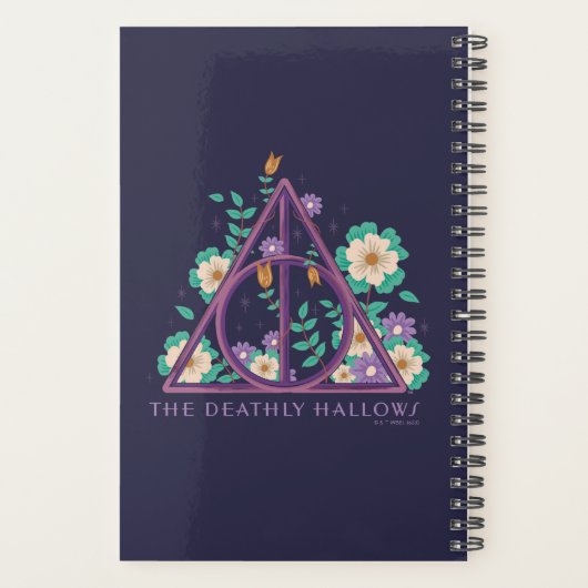 Floral Deathly Hallows Graphic Planner (Achterkant)