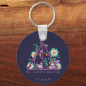 Floral Deathly Hallows Graphic Sleutelhanger (Voorkant)