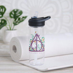 Floral Deathly Hallows Graphic Waterfles