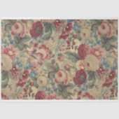 Floral debetpapier tissuepapier (Voorkant)