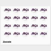 Floral Decadence Wedding Stickers (Vel)
