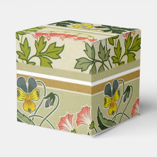 Floral Deco Bedankdoosjes (Achterkant)