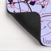 Floral Deco Mousepad Muismat (Hoek)