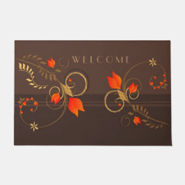 Floral Decor Deurmat