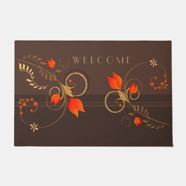 Floral Decor Deurmat (Voorkant)