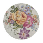 Floral Decoratieve Glas Snijplank (Voorkant)