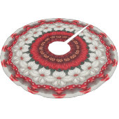 Floral Decoratieve Kerst Vakantie Boomrok Kerstboom Rok (Gekanteld)