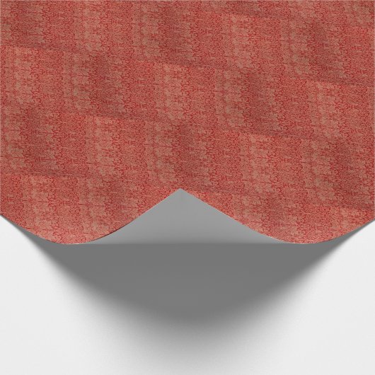 Floral Decorative Art Pattern William Morris Cadeaupapier (Hoek)