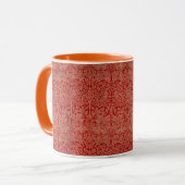 Floral Decorative Art Pattern William Morris Mok (Voorkant links)