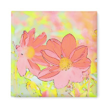 Floral Decorative Magnet