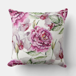 Floral Decorative Pillow Kussen