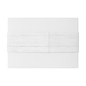 Floral Deer Antler Bouquet Rustic Wedding Monogram Uitnodigingen Wikkel (Achterkant Voorbeeld)