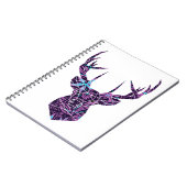 Floral Deer Notitieboek (Linkerzijde)