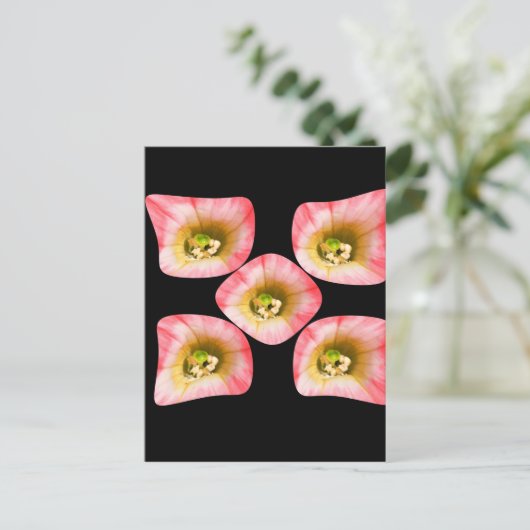 Floral Delight Briefkaart (Staand voorkant)