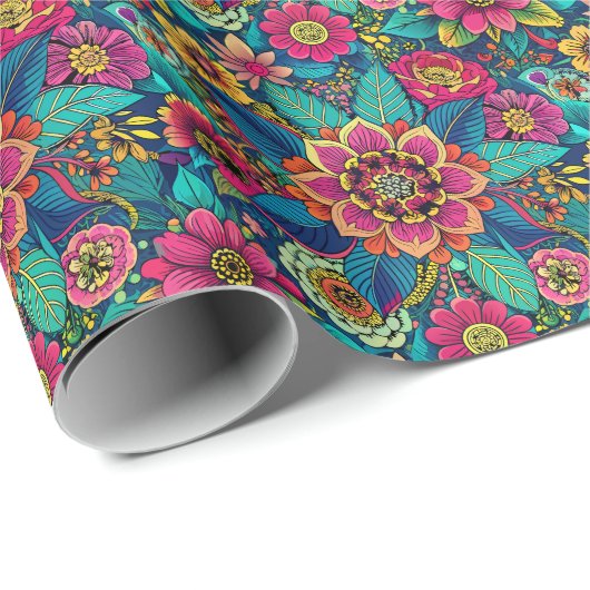 Floral Delight Cadeaupapier (Rol Hoek)