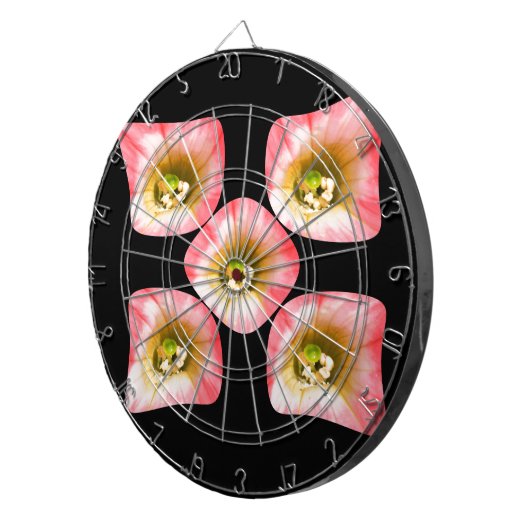 Floral Delight Dartbord (Voorkant Rechts)