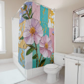 Floral Delight Douchegordijn (In situ)