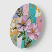 Floral Delight Grote Klok (Hoek)