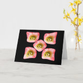 Floral Delight Kaart (Gele Bloem)