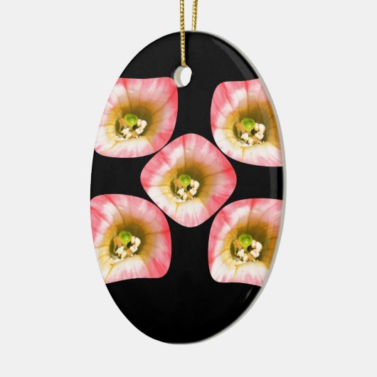 Floral Delight Keramisch Ornament (Links)