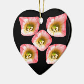 Floral Delight Keramisch Ornament (Links)