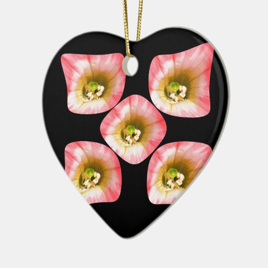 Floral Delight Keramisch Ornament (Links)