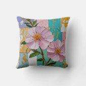 Floral Delight Notitieboek Kussen (Achterkant)