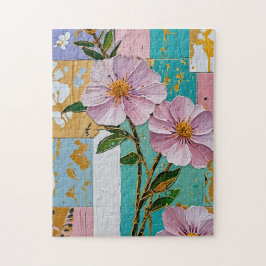 Floral Delight Notitieboek Legpuzzel