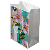 Floral Delight Notitieboek Medium Cadeauzakje (Achterkant Gekanteld)