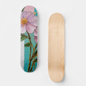 Floral Delight Notitieboek Persoonlijk Skateboard (Voorkant)