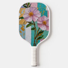 Floral Delight Notitieboek Pickleball Paddle