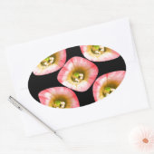 Floral Delight Ovale Sticker (Envelop)