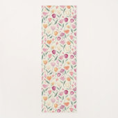 Floral Delight Pattern Yogamat (Voorkant)