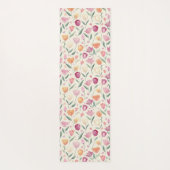 Floral Delight Pattern Yogamat (Achterkant)