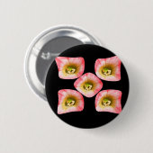 Floral Delight Ronde Button 5,7 Cm (Voorkant /achterkant)