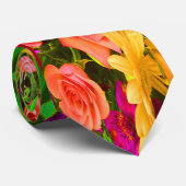 Floral Delight Stropdas (Opgerold)