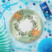 Floral Delights Papieren Bordje (Feest)