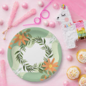 Floral Delights Papieren Bordje (Feest)