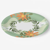 Floral Delights Papieren Bordje (Gekanteld)