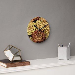 Floral Delights Ronde Klok