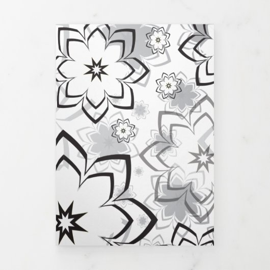 Floral Design 11 Drieluik Wenskaart (Cover)
