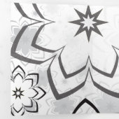 Floral Design 11 Drieluik Wenskaart (Binnenzijde eerst)
